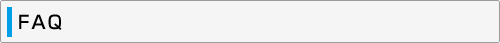 FAQ
